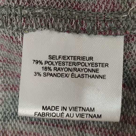 h.i.p. Tropical Cardigan Jacket Plus Size 3X Open Front Striped - Picture 5 of 16